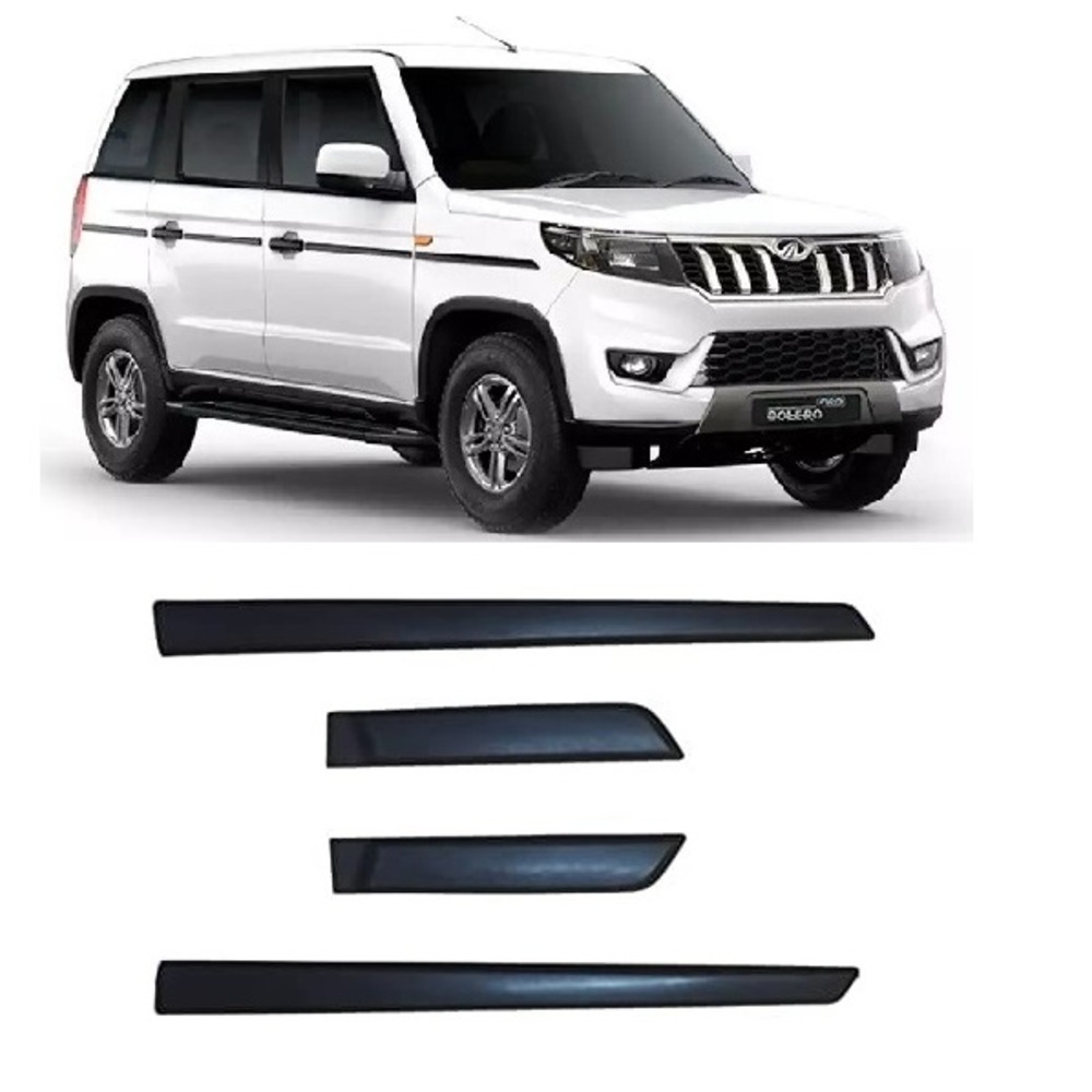 Side Door Beading Door Protector Accessories for Bolero Neo Black
